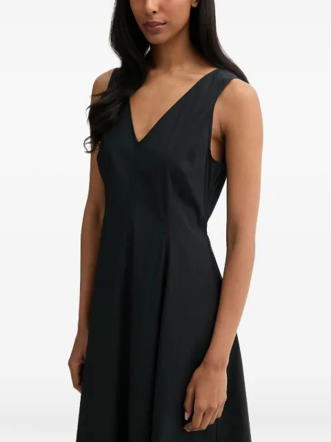 Marc O'Polo V-neck sleeveless midi dress Black 5000014319