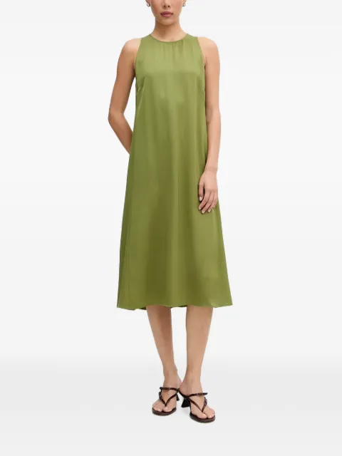 Marc O'Polo sleeveless A-line midi dress Green 5000014353