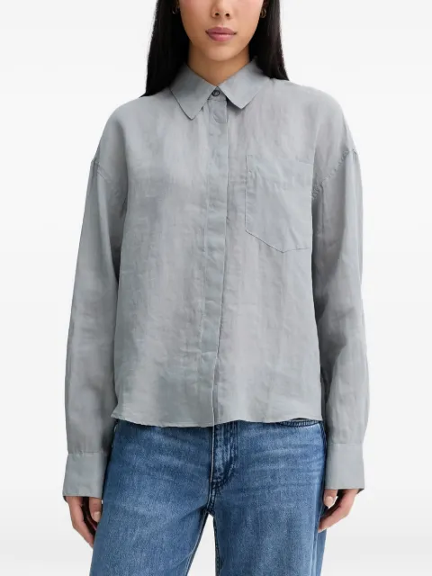 Marc O'Polo chest-pocket shirt Grey 5000014079
