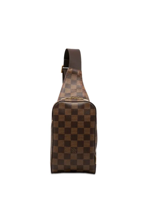Louis Vuitton Pre-Owned 2004 Damier Ebene Geronimos crossbody bag Brown 3TUVGLHSXRTHTIOG