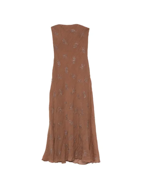 STAUD Cassie maxi dress Brown R26P2199BS