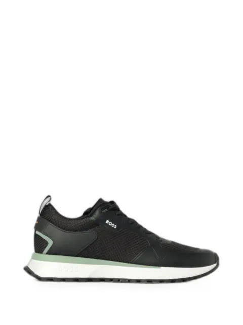 BOSS mesh panelled sneakers Black 50513195