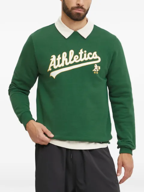 '47 logo-print crew-neck sweatshirt Green BB018PEMIBC654773DG