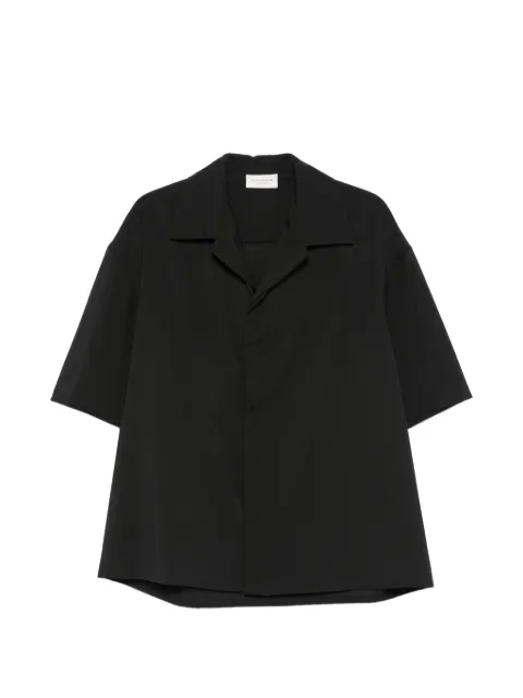 YES LONDON short-sleeve camp-collar shirt Black XCM7236