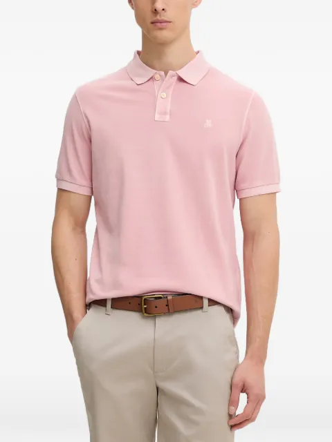 Marc O'Polo logo-embroidered piqué polo shirt Pink 5000014284