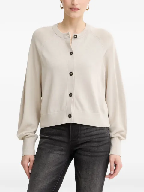 Marc O'Polo raglan-sleeve button-up cardigan Neutrals 5000014406