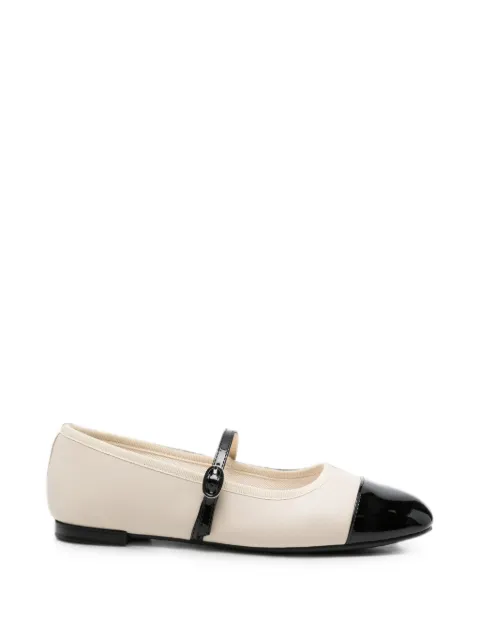 Repetto Georgiana buckle-fastening cap-toe ballet flats Neutrals V4222VVE