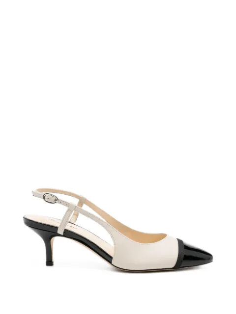 Repetto Astrid cap-toe slingback pumps Neutrals V4281VVED