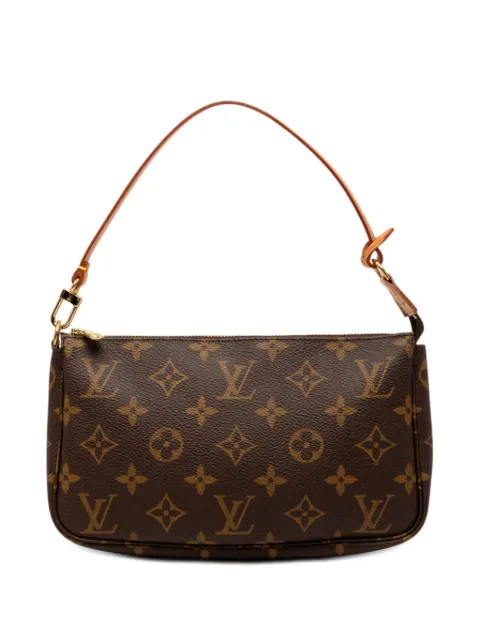 Louis Vuitton Pre-Owned 2000 Monogram Pochette Accessoires shoulder bag Brown 9AJRQ2EYUPIOWT4E