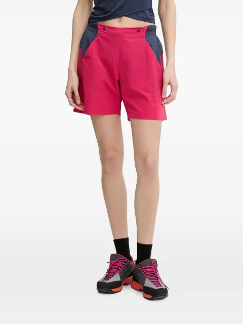 La Sportiva Trail Guard logo-print panelled shorts Pink ZAHS021