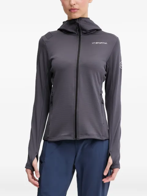 La Sportiva Chill Thermal Hoody logo-print hooded jacket Grey ZAHF015