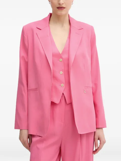Lola Casademunt notched-lapel blazer Pink LS2602038