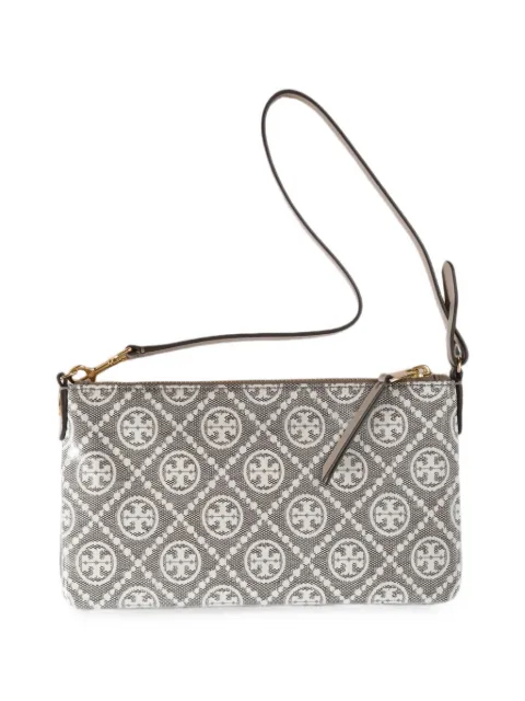 Tory Burch monogram-pattern shoulder bag Grey 182987