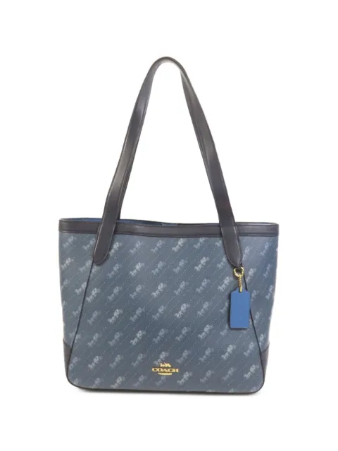 Coach Vintage Horse and Carriage shoulder bag Blue SHOULDERBAG