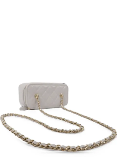 CHANEL Pre-Owned CC Vanity Case cross body bag Grey AP1341