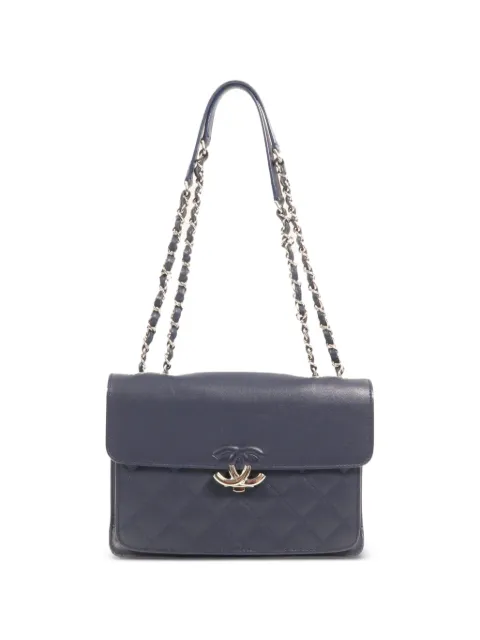 CHANEL Pre-Owned mini Urban Companion shoulder bag Blue MINIURBANCOMPANIONFLAPBAG