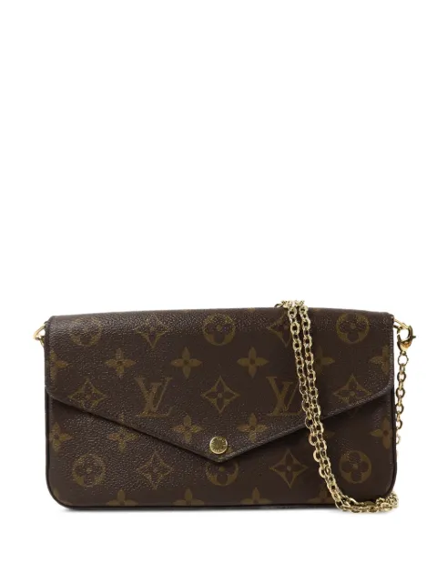 Louis Vuitton Pre-Owned Pochette Félicie chain-strap shoulder bag Brown M61276