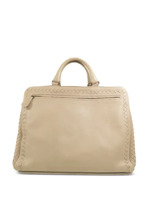 Bottega Veneta Pre-Owned Intrecciato leather tote bag Neutrals TOTEBAG