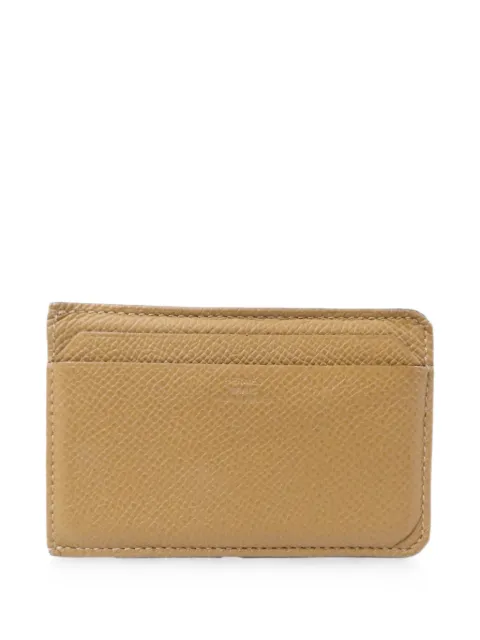 Hermès Pre-Owned City 4CC card case Neutrals U4B