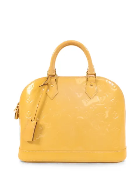 Louis Vuitton Pre-Owned PM Alma tote bag Yellow M91583