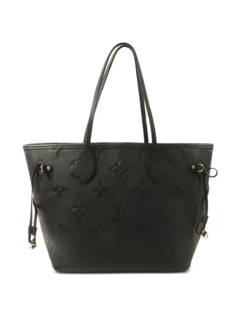 Louis Vuitton Pre-Owned MM Neverfull Monogram Empreinte tote bag Black M45685