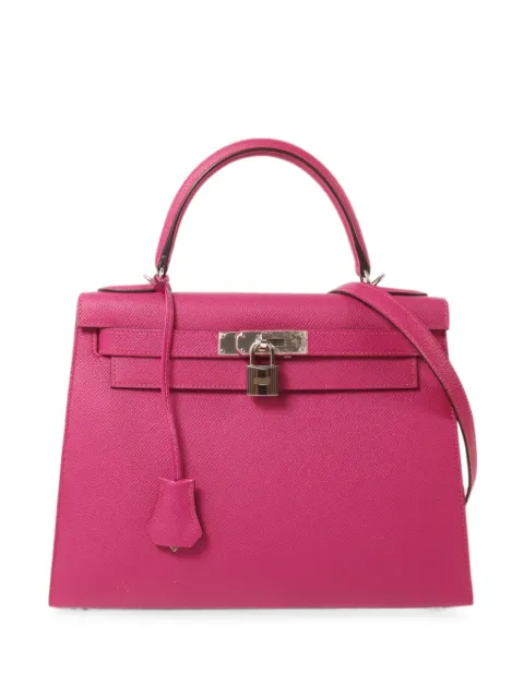 Hermès Pre-Owned 28 Kelly tote bag Purple CL3PHW