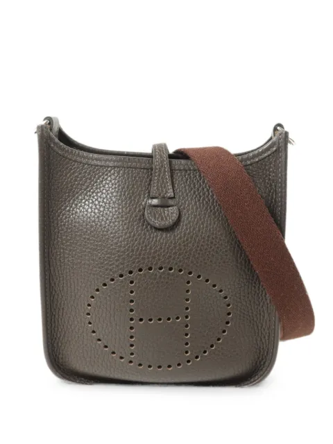 Hermès Pre-Owned Evelyne TPM shoulder bag Grey DCHOCOLATE