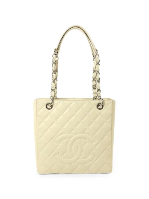 CHANEL Pre-Owned Petite Shopping tote bag Neutrals PST