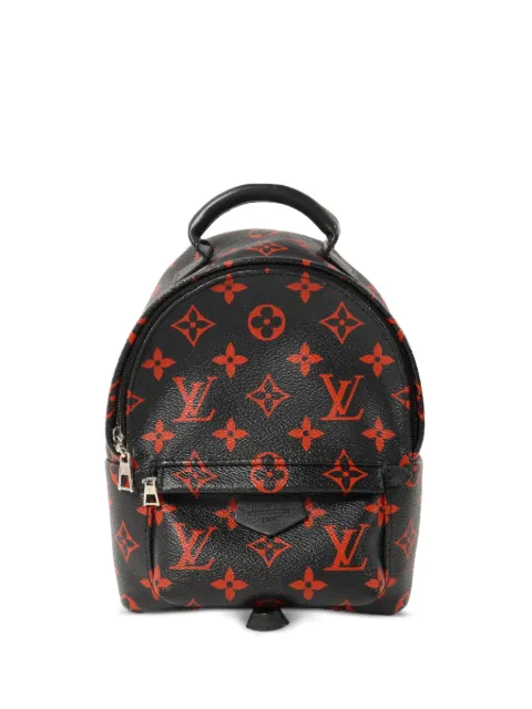 Louis Vuitton Pre-Owned Palm Springs Monogram Infrarouge backpack Black M41457