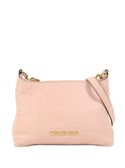 Michael Kors Vintage grainy-leather shoulder bag Pink SHOULDERBAG