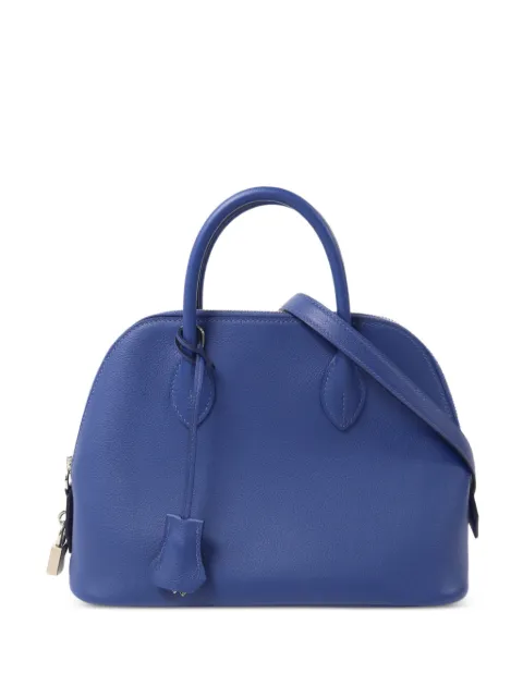 Hermès Pre-Owned Bolide 25 shoulder bag Blue Z73N5