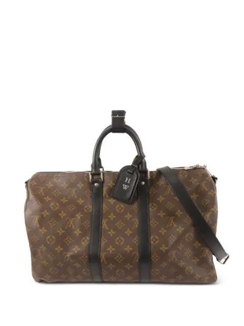 Louis Vuitton Pre-Owned 45 Bandouliere Monogram keepall Brown M56711