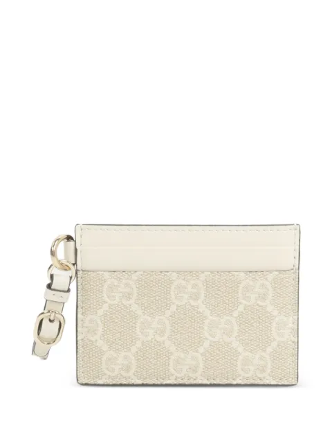Gucci Pre-Owned GG Emblem card case Neutrals 819121