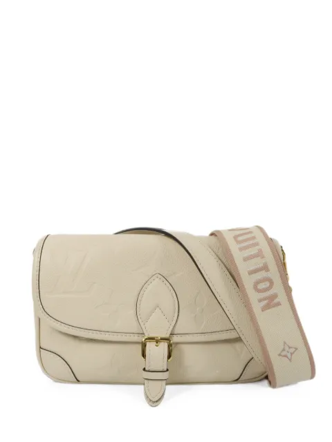 Louis Vuitton Pre-Owned Monogram Empreinte Diane shoulder bag Neutrals M46388