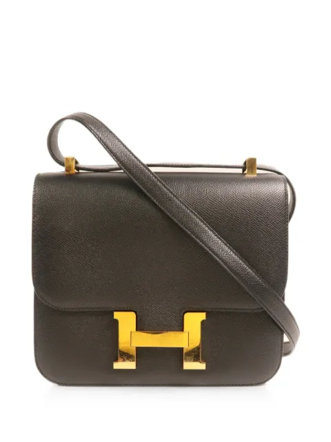 Hermès Pre-Owned Constance 24 shoulder bag Black D89GHW