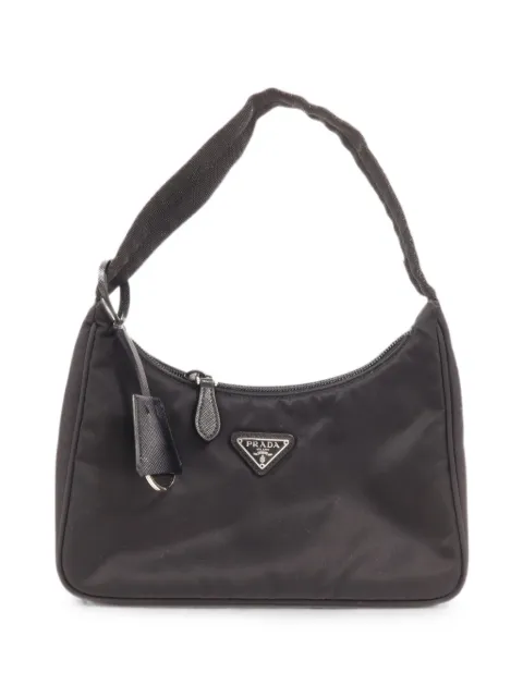 Prada Pre-Owned 2000 Re-Edition shoulder bag Black INE515