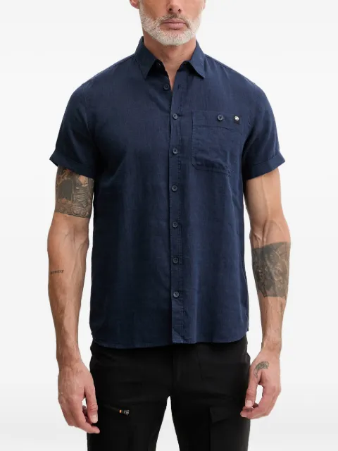 Mammut Alvra short-sleeve chest-pocket shirt Blue 101501580