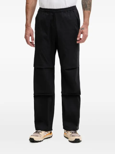 Mammut logo-embroidered panelled trousers Black 102202980