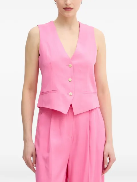 Lola Casademunt button-up sleeveless waistcoat Pink LS2602040