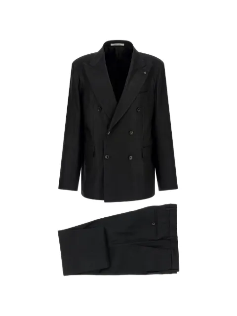 Tagliatore Vesuvio double-breasted suit Grey 2SVS20B11340351