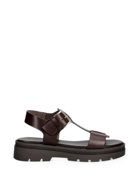 JONAK PARIS Lisbonne buckle-fastening sandals Brown 3800333