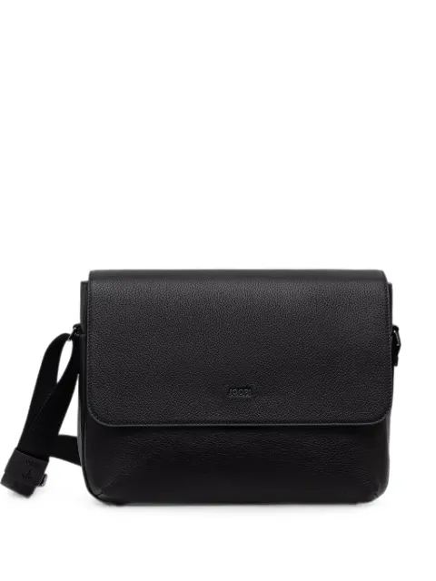 Joop! Cardona Nevio grained-leather messenger bag Black 4140008096