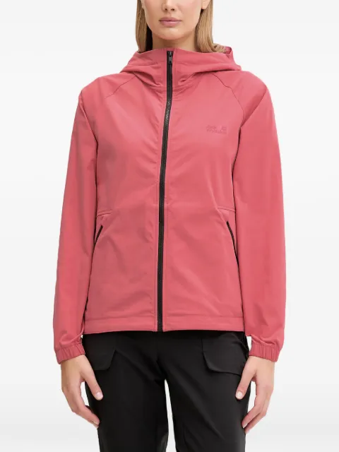 JACK WOLFSKIN Mahani hooded lightweight jacket Pink A65748