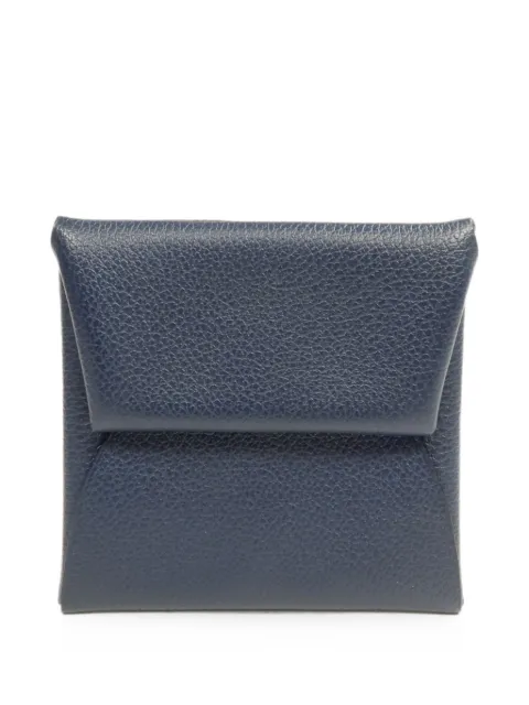 Hermès Pre-Owned Bastia coin purse Blue D2Z