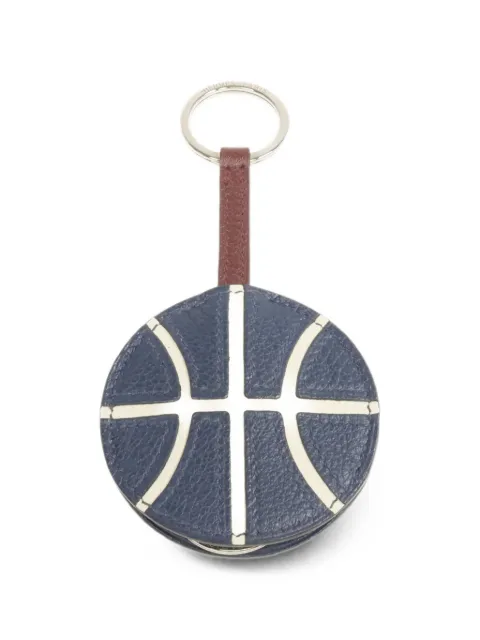 Hermès Pre-Owned Evercolor basketball key charm Blue KEYCHARM