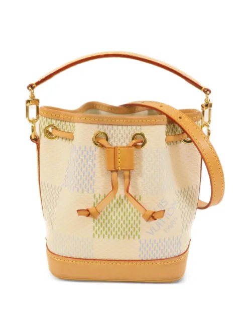 Louis Vuitton Pre-Owned Damier Giant Nano Noe handbag Neutrals N40640
