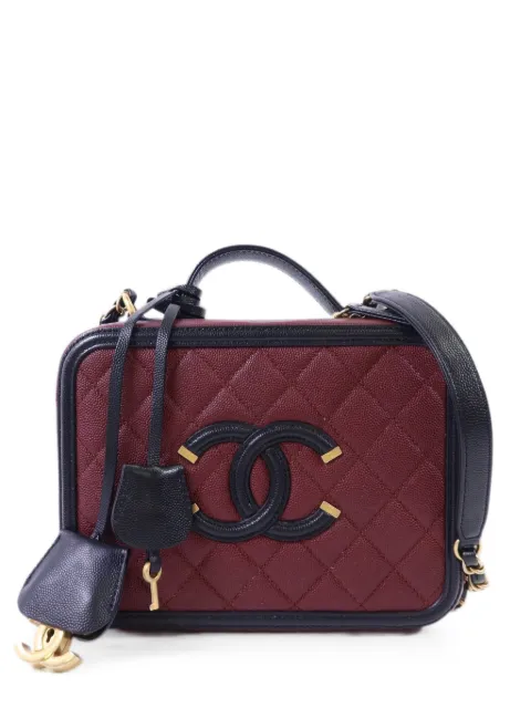 CHANEL Pre-Owned CC Vanity Case shoulder bag Red VANITYCASE