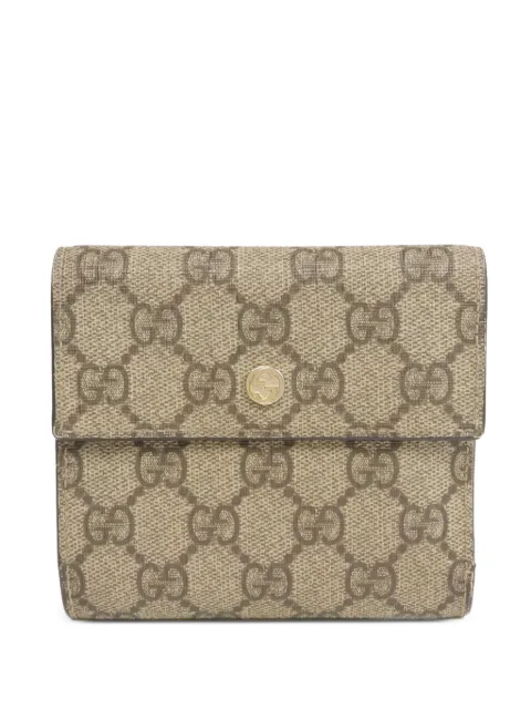 Gucci Pre-Owned GG Supreme wallet Neutrals 257310