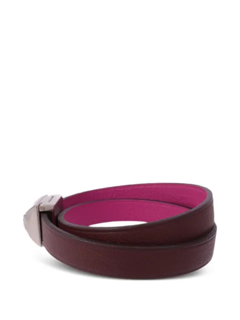 Hermès Pre-Owned 2017 Medor Infini Double Tour bracelet Brown AL3