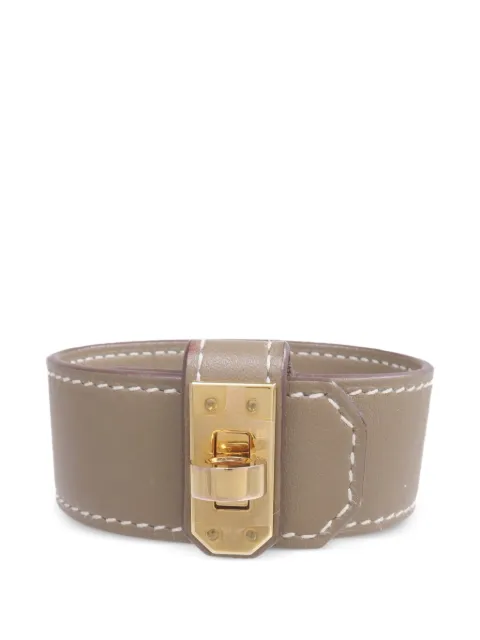 Hermès Pre-Owned Kelly bracelet Grey B18GHW